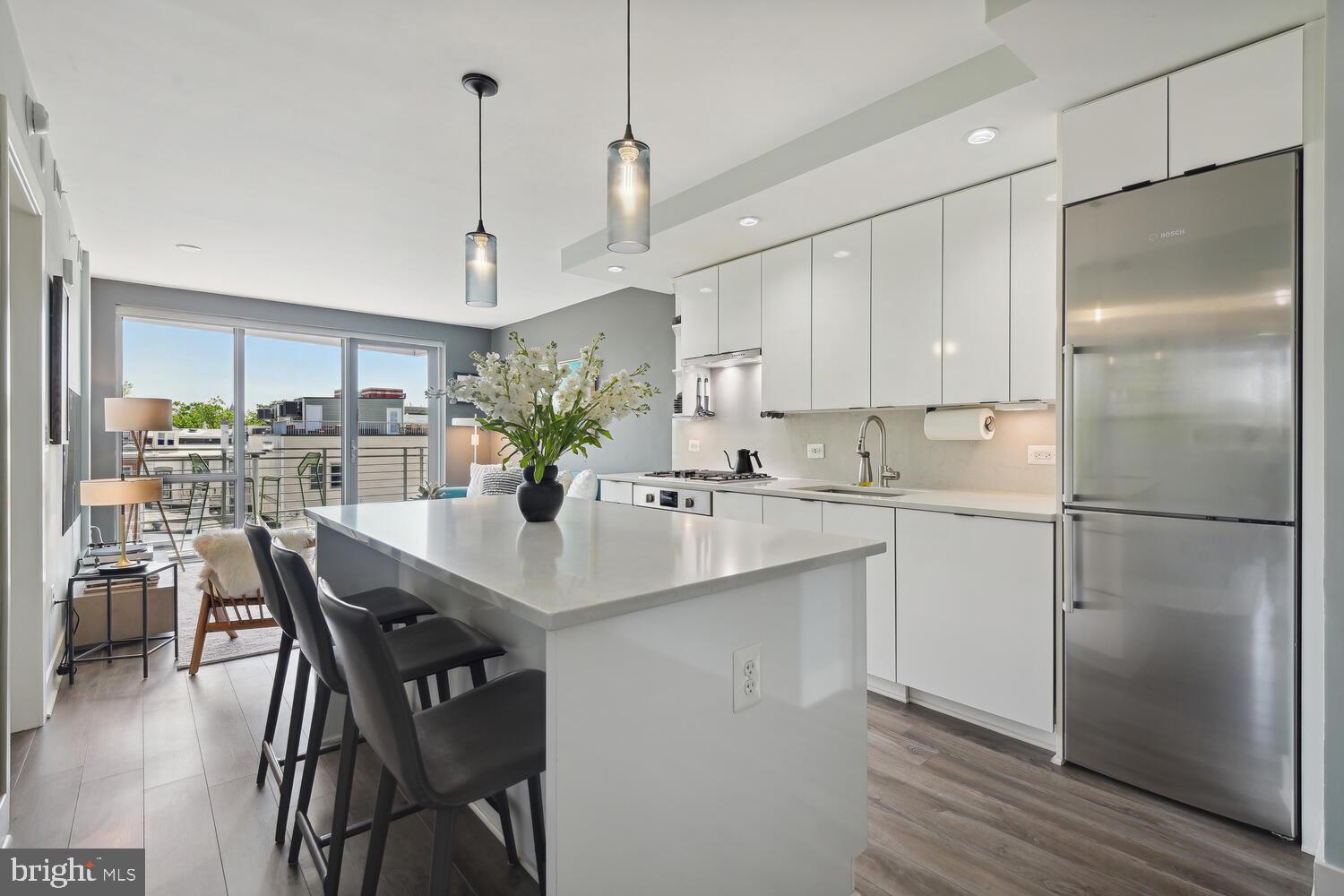 1311 13th Street Northwest, Unit 505 Washington, DC 20005 - Photo 9 of 43 Custom gourmet kitchen