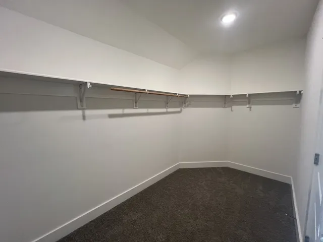 a close up view of racks on the wall