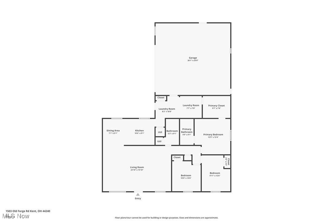 1503 Old Forge Road Kent, OH 44240 - Photo 38 of 38 Floor plan