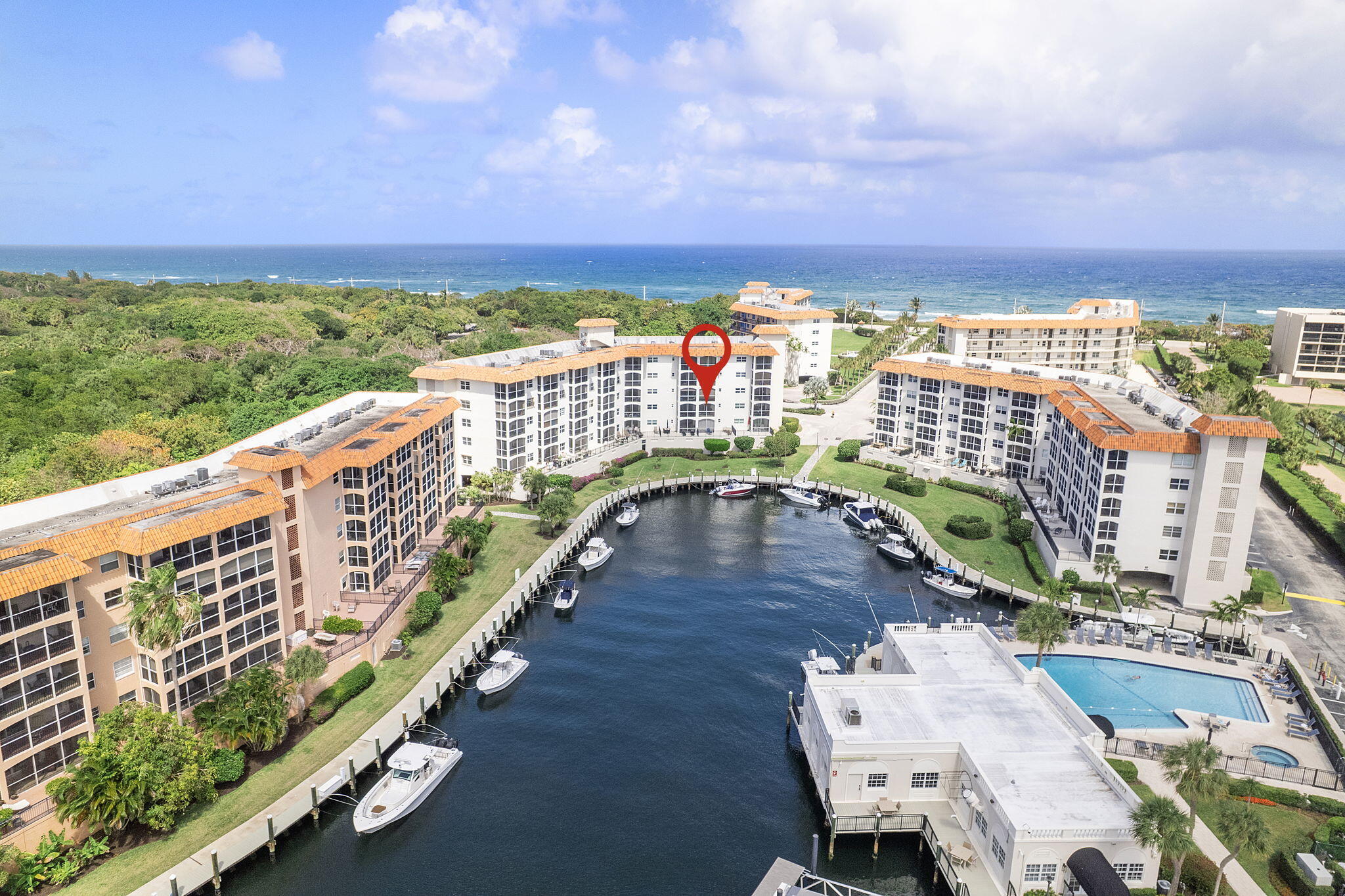 2871 North Ocean Boulevard, Unit F339 Boca Raton, FL 33431 - Photo 2 of 39 Building Location on Marina