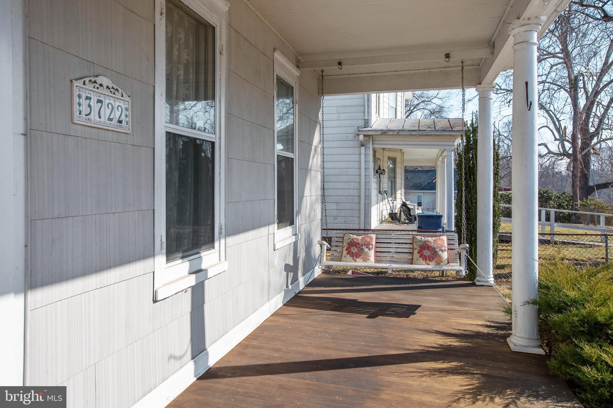 3722 Kanawha Avenue Point of Rocks, MD 21777 - Photo 3 of 33 Front Porch to Take in the views