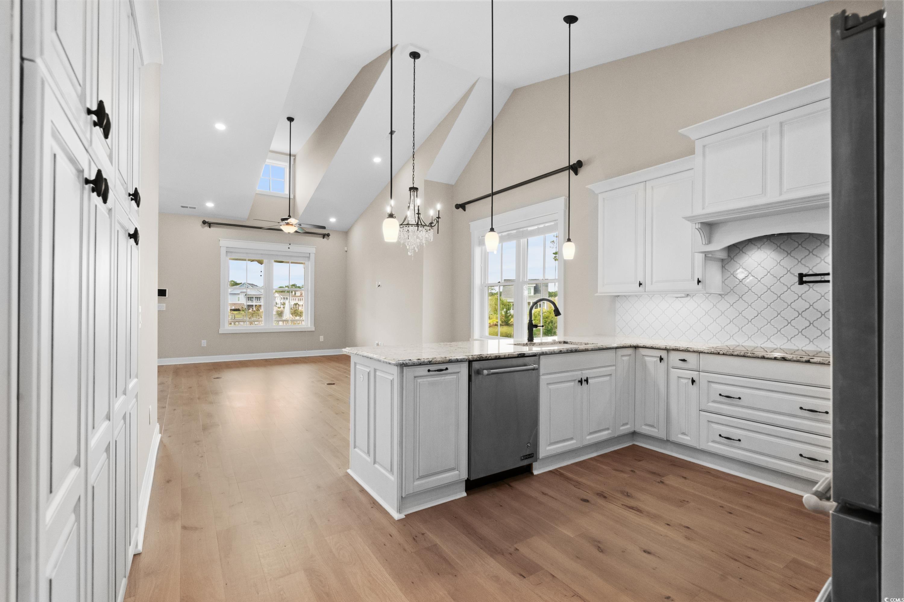 8159 Sandlapper Way Myrtle Beach, SC 29572 - Photo 11 of 39 Kitchen featuring stainless steel appliances, whit