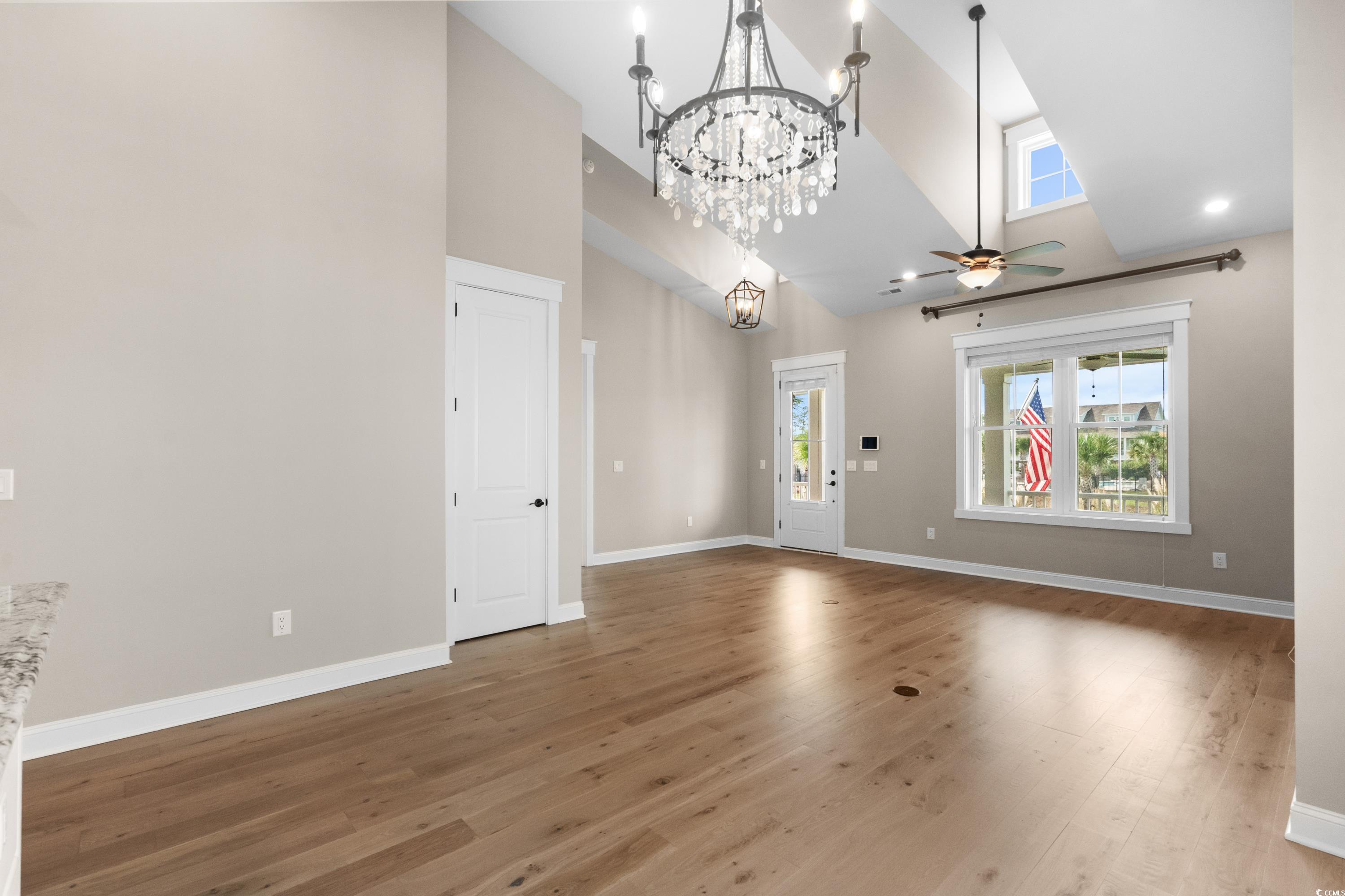 8159 Sandlapper Way Myrtle Beach, SC 29572 - Photo 17 of 39 Interior space with high vaulted ceiling, ceiling