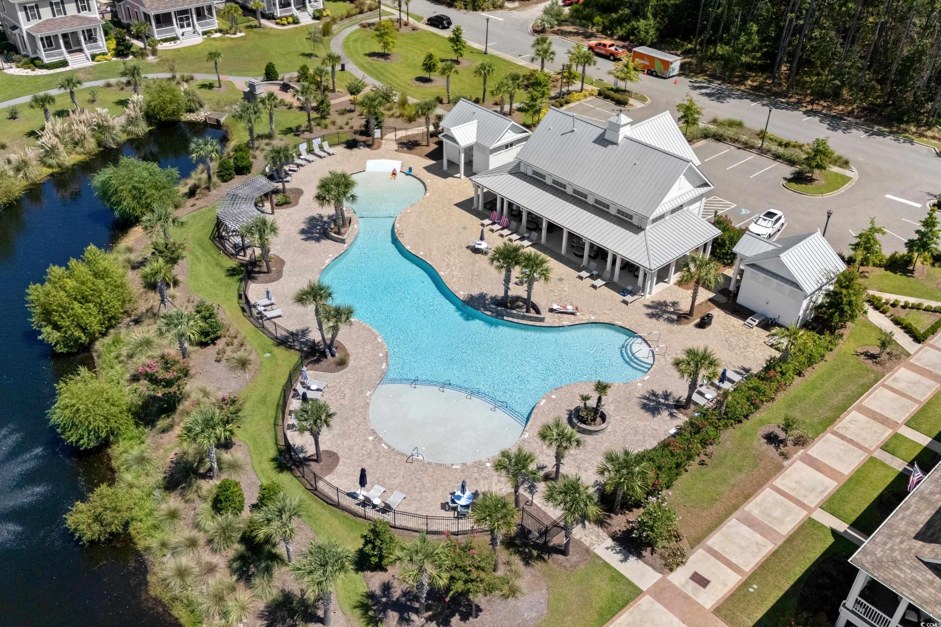8159 Sandlapper Way Myrtle Beach, SC 29572 - Photo 36 of 39 Bird's eye view featuring a water view