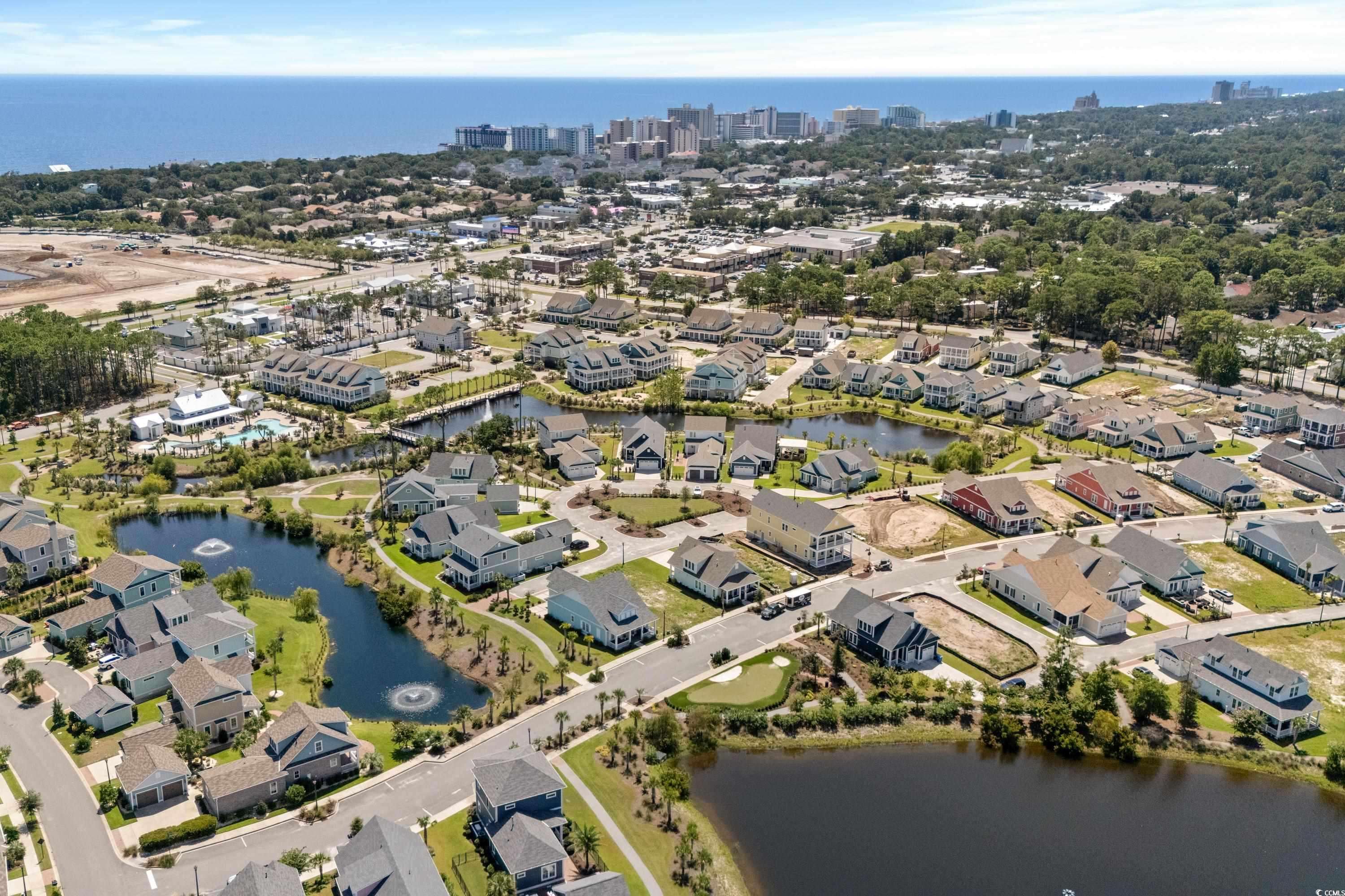 8159 Sandlapper Way Myrtle Beach, SC 29572 - Photo 37 of 39 Birds eye view of property with a water view