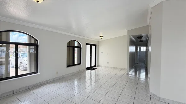 a view of empty room