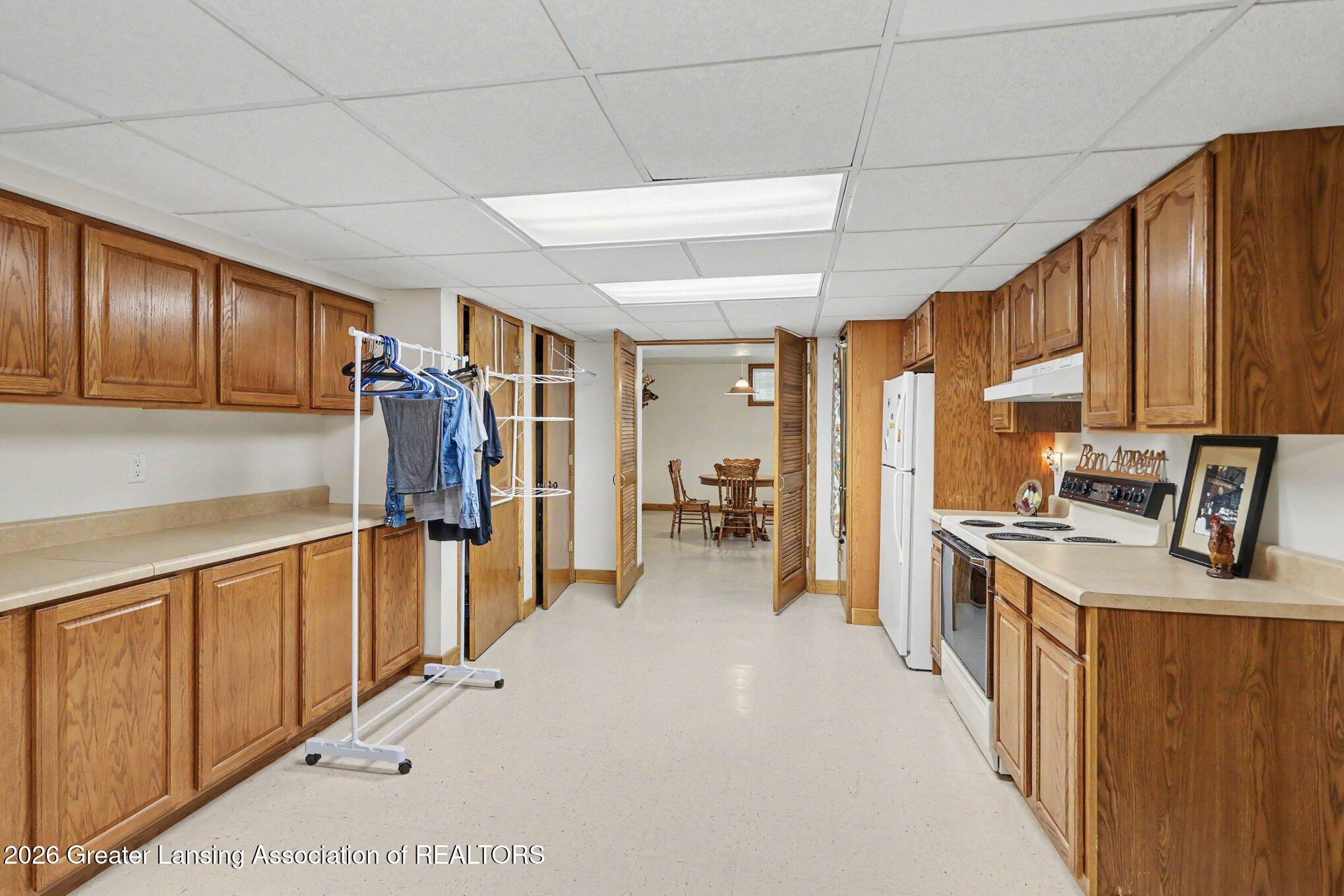 905 West Dansville Road Mason, MI 48854 - Photo 26 of 50 Laundry/2nd Kitchen