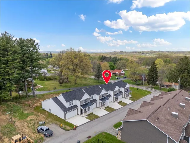 an outdoor space with patio