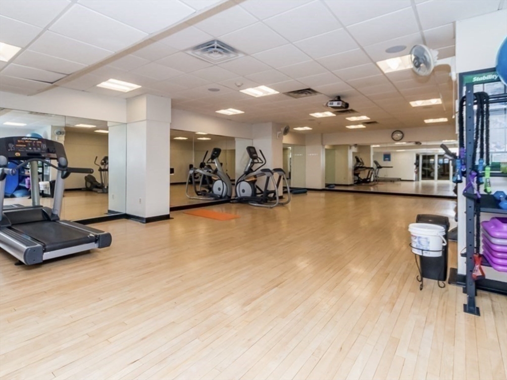 44 Washington Street, Unit 1009 Brookline, MA 02445 - Photo 11 of 12 a view of a room with gym equipment