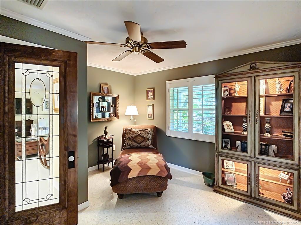 9 Ridgeview Road North Stuart, FL 34996 - Photo 12 of 20 a bedroom with a bed furniture and a window