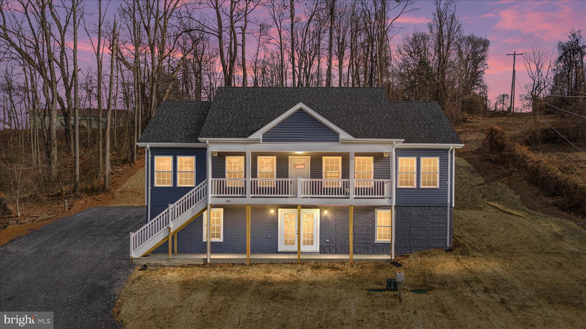 66 Bluejay Court Front Royal, VA 22630 - Photo 10 of 81 twilight_DJI_20260124104943_0034_D_66 Bluejay Ct -