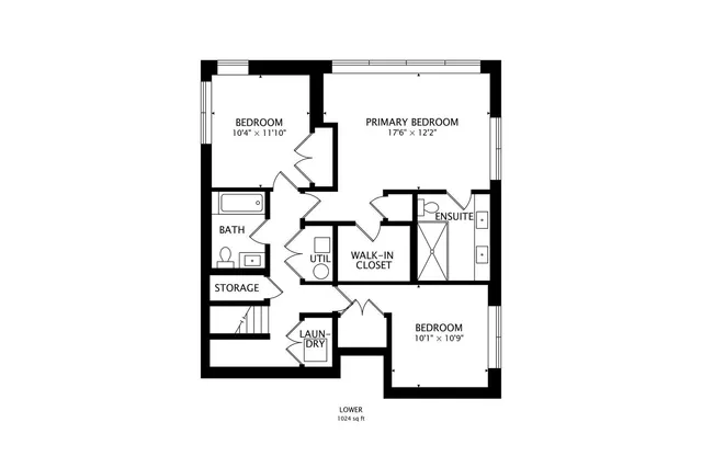 a picture of a floor plan