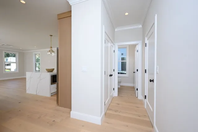 a bathroom with a double vanity sink mirror and double