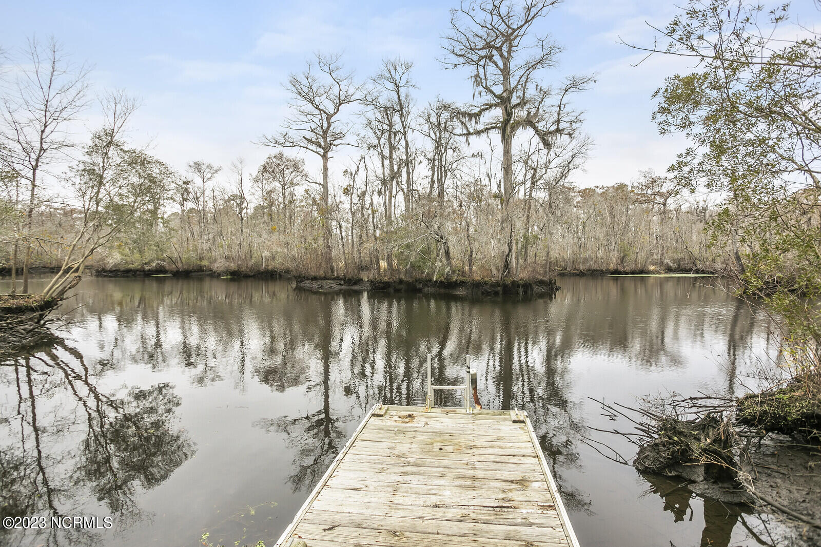 532 Toms Creek Road Rocky Point, NC 28457 - Photo 49 of 59 private dock in the back of the yard