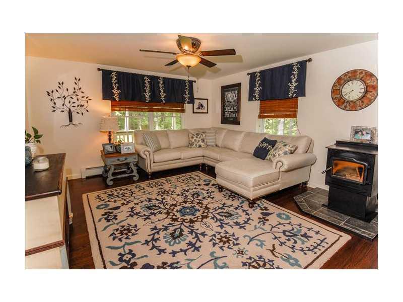 582 Emerys Bridge Road South Berwick, ME 03908 - Photo 5 of 16 Living Room. The open concept living...