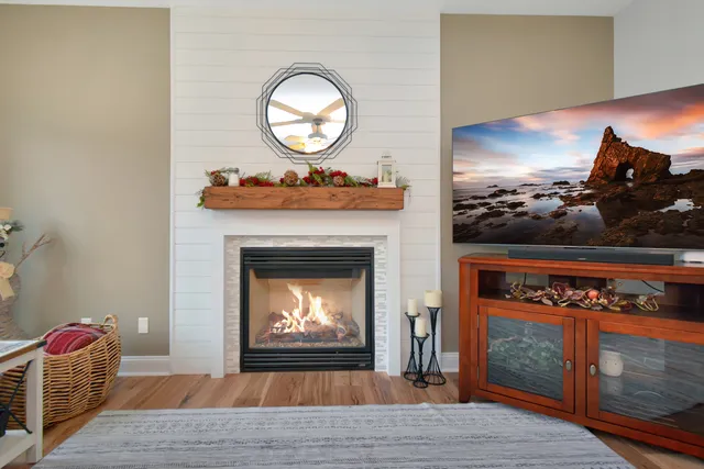 a kitchen with a sink stove and refrigerator