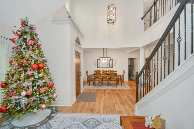 a view of a interior in a house