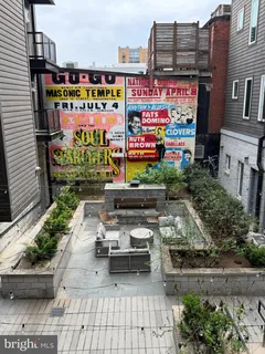 a view of a balcony