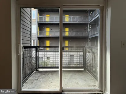 a window of a house with a window