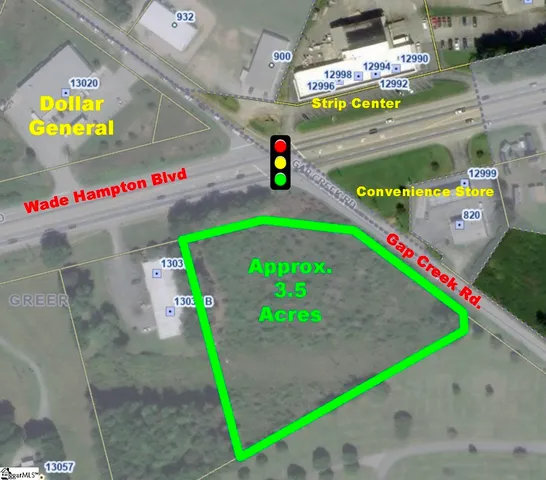 $889,999 | 13001 East Wade Hampton Boulevard, Unit 0GAP CREEK RD, Greer, SC 29651