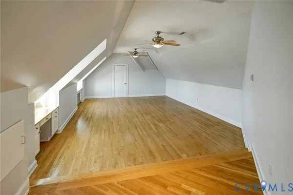 a view of wooden floor