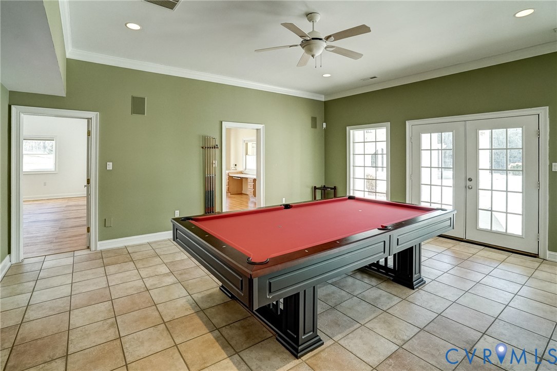 721 Meadow View Ridge Manakin-Sabot, VA 23103 - Photo 44 of 50 a room with pool table and windows