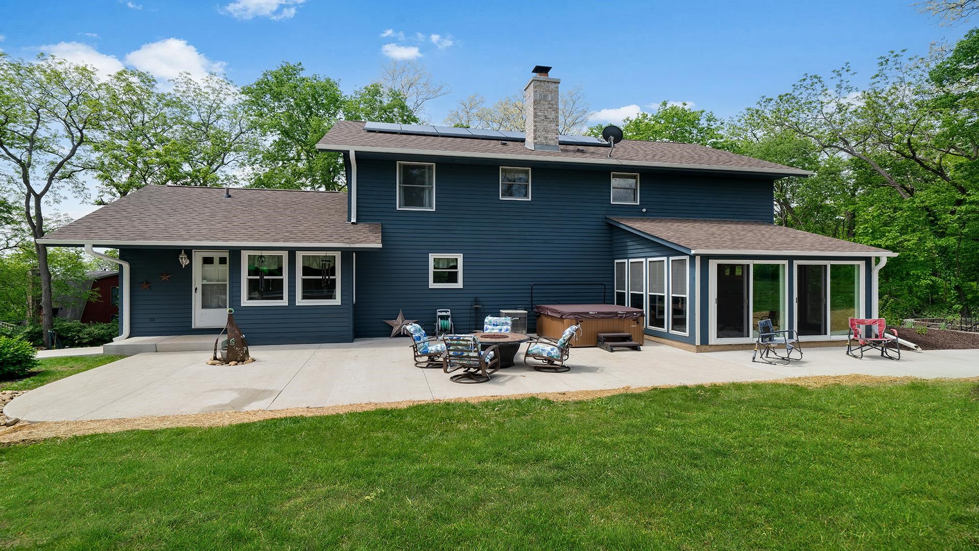 293 Briar Court Oregon, IL 61061 - Photo 3 of 58 a front view of a house with outdoor seating yard