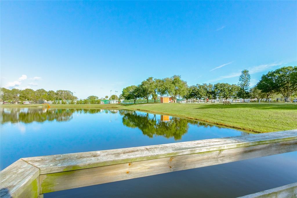 917 Cypress Street Sebastian, FL 32976 - Photo 56 of 80 a view of a lake with a big yard