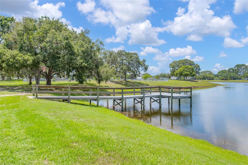 917 Cypress Street Sebastian, FL 32976 - Photo 64 of 80 a view of a lake with a big yard