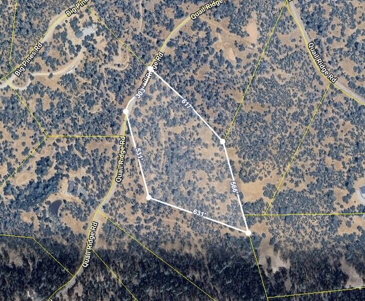17275 Quail Ridge Road Cottonwood, CA 96022 - Photo 7 of 7 Property borders - 17275 Quail Ridge Rd