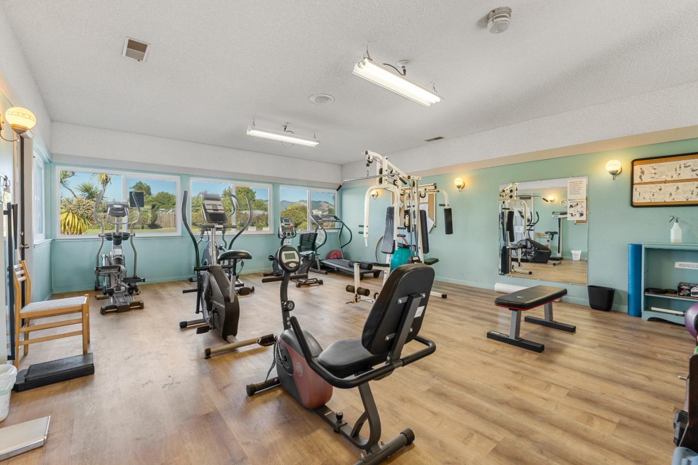 643 Peartree Drive Watsonville, CA 95076 - Photo 22 of 26 a view of a room with gym equipment