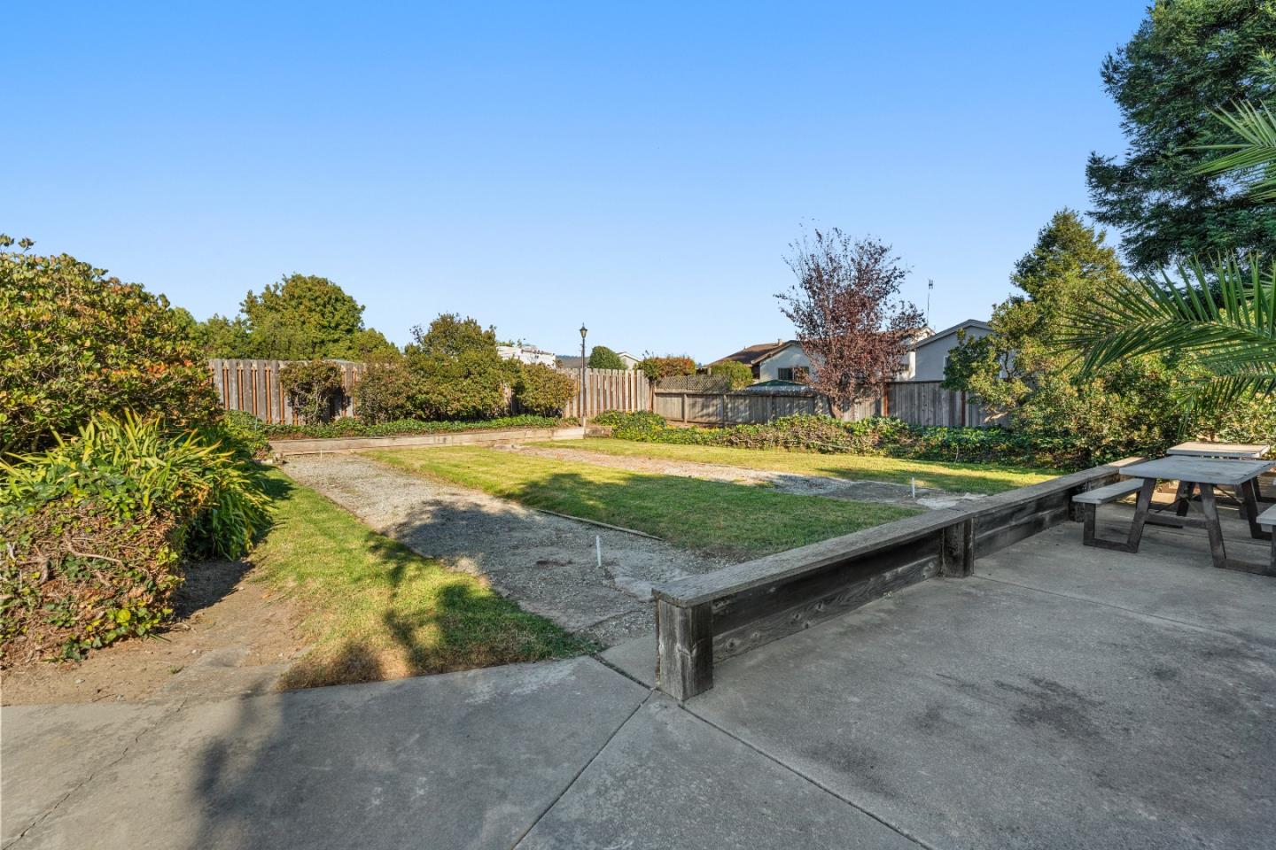 643 Peartree Drive Watsonville, CA 95076 - Photo 26 of 26 a view of a yard with an outdoor space