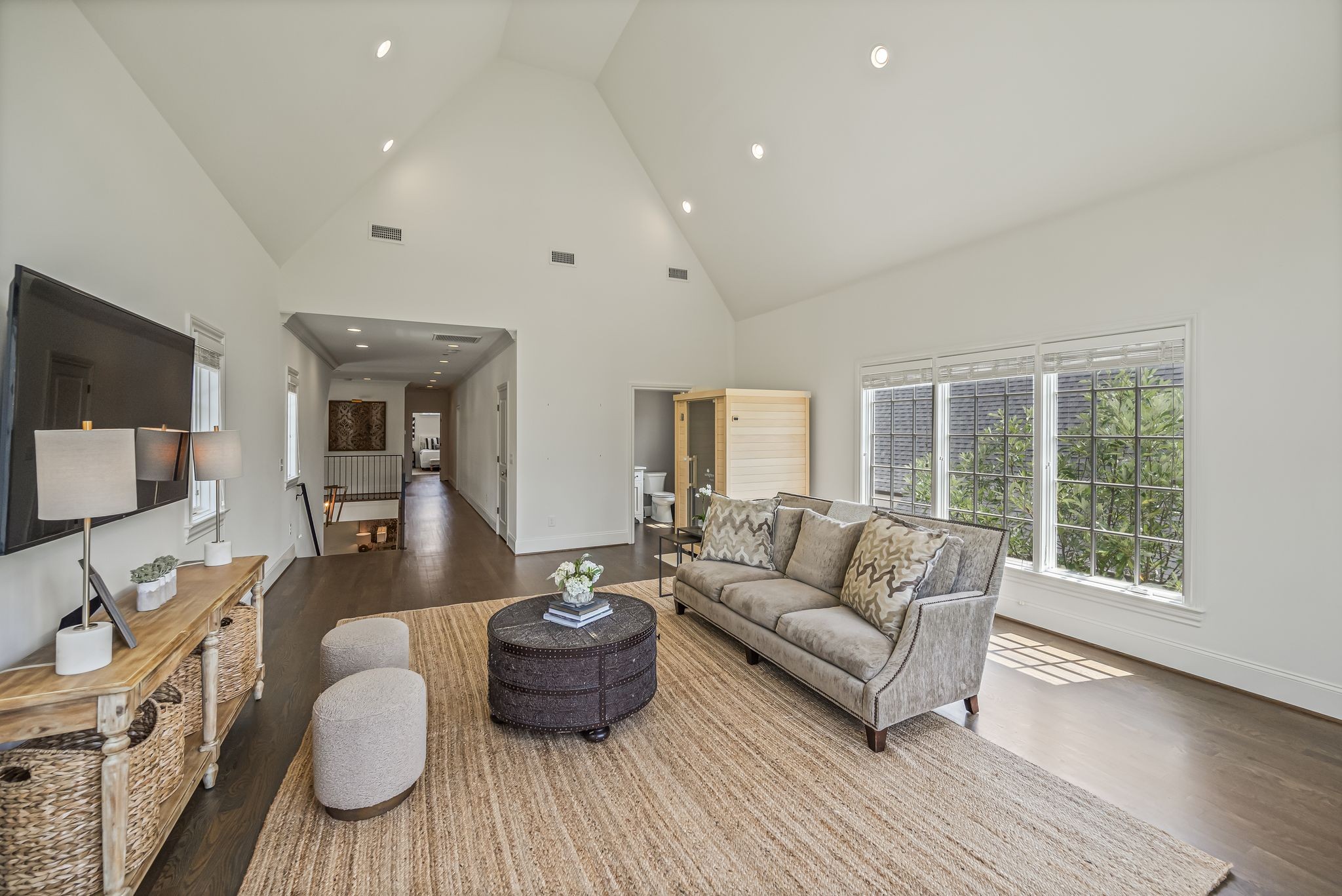 154 A Cheek Road Nashville, TN 37205 - Photo 36 of 61 a living room with furniture and a large window