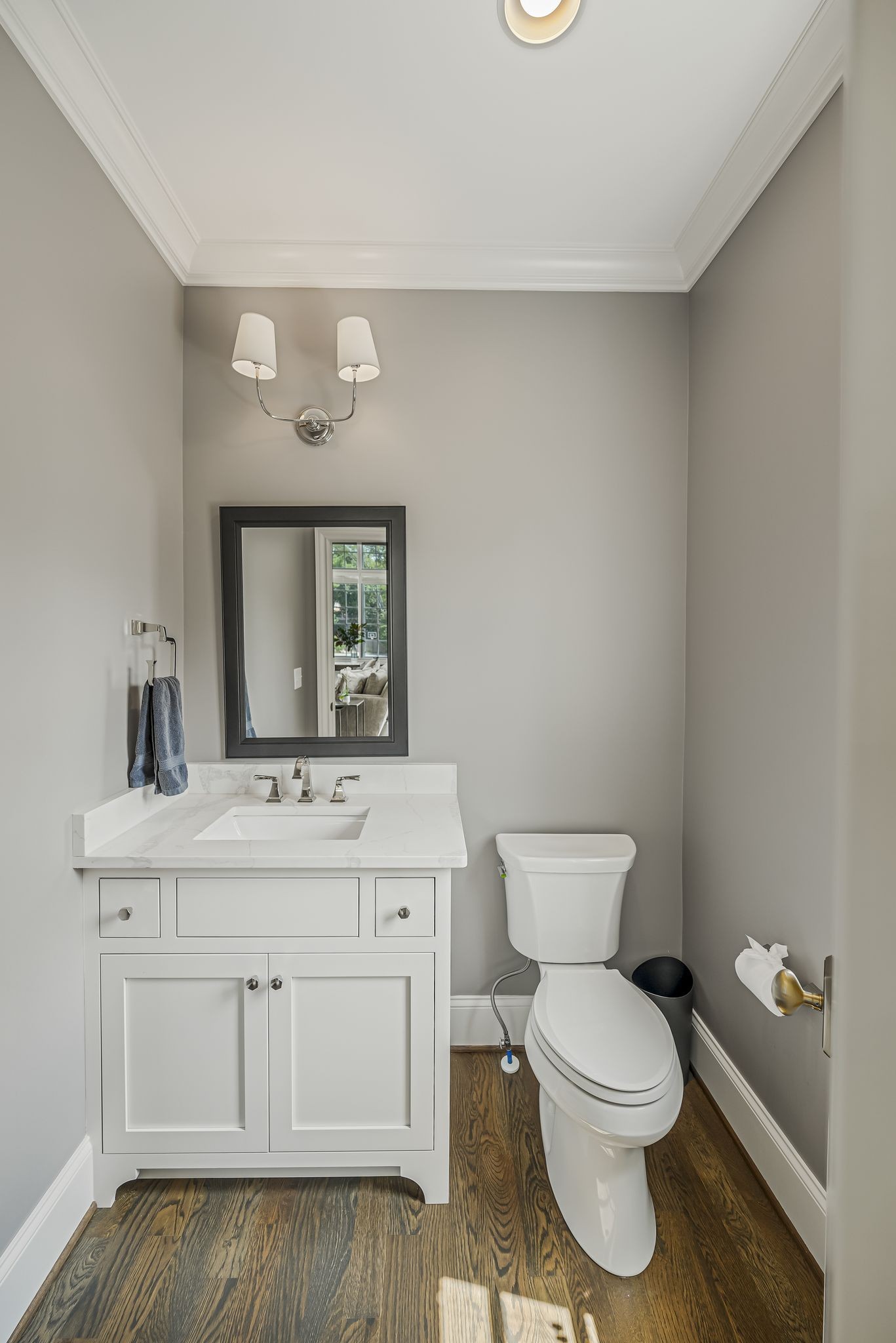154 A Cheek Road Nashville, TN 37205 - Photo 37 of 61 a bathroom with a toilet sink and mirror