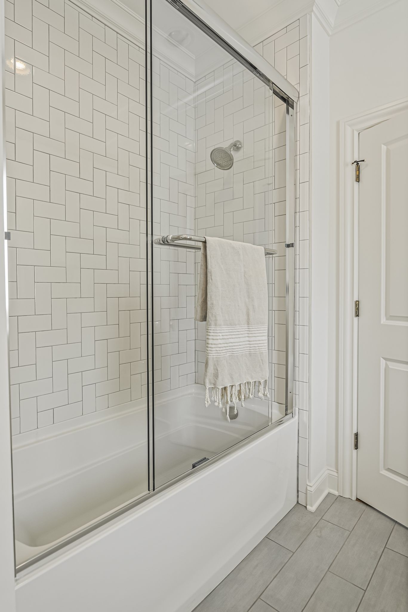 154 A Cheek Road Nashville, TN 37205 - Photo 42 of 61 a bathroom with a bathtub and a shower