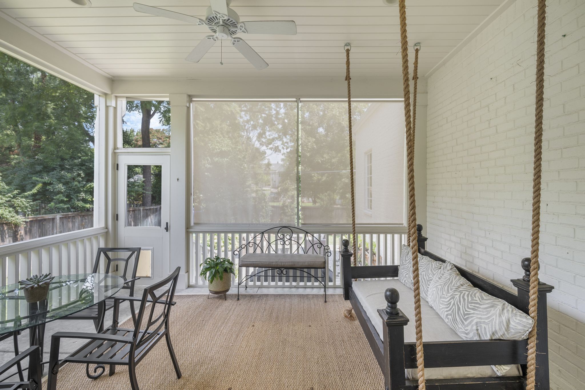154 A Cheek Road Nashville, TN 37205 - Photo 53 of 61 a view of a porch with furniture