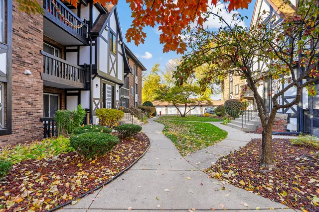 a view of a house with sitting area