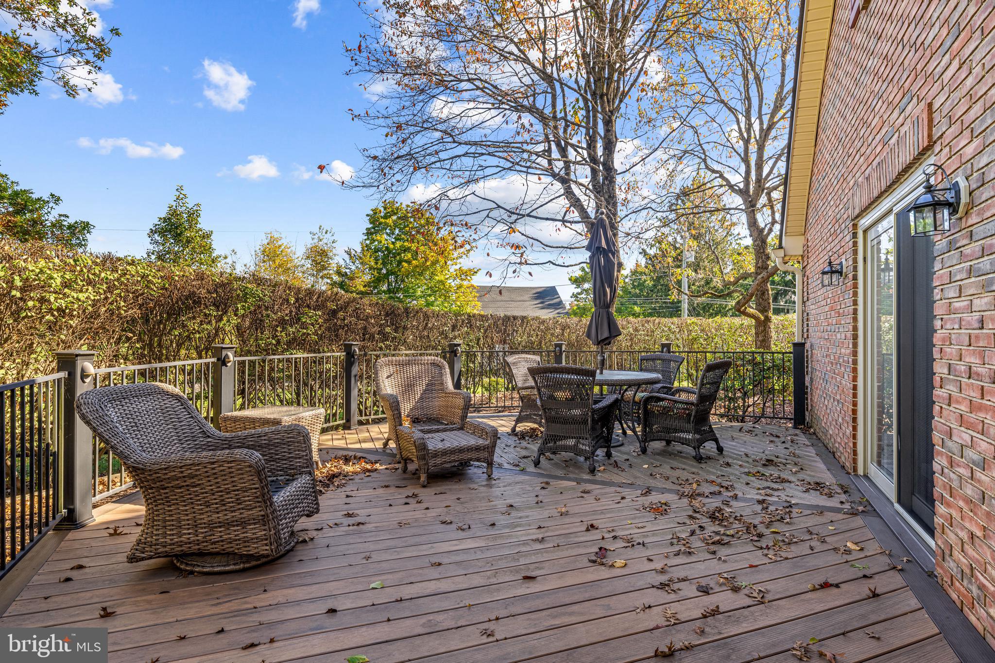 9 Log Cabin Road Perkasie, PA 18944 - Photo 43 of 47 Deck off of First Floor Primary