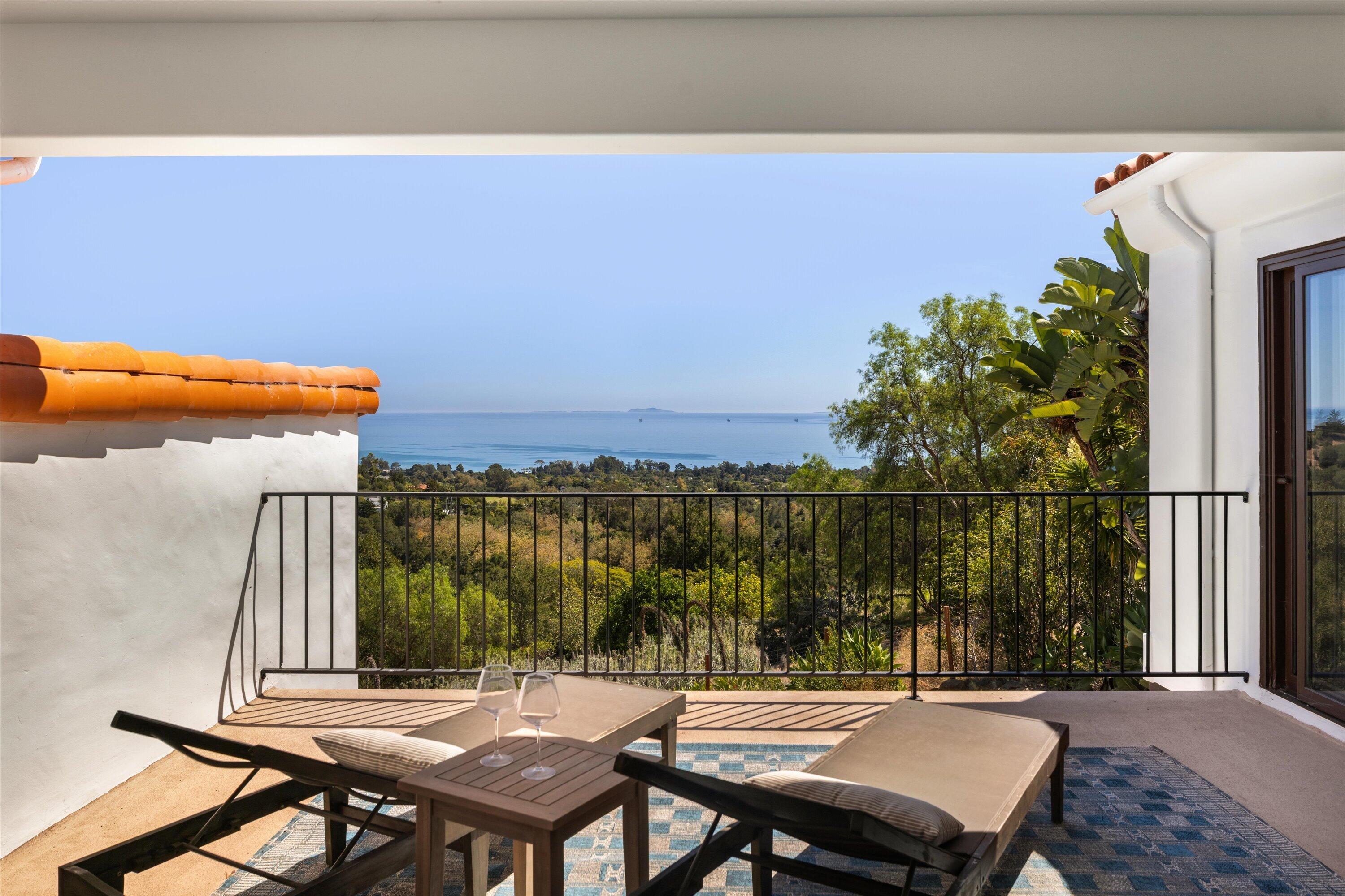 2745 Torito Road Santa Barbara, CA 93108 - Photo 18 of 27 Private deck off of the Primary Suite