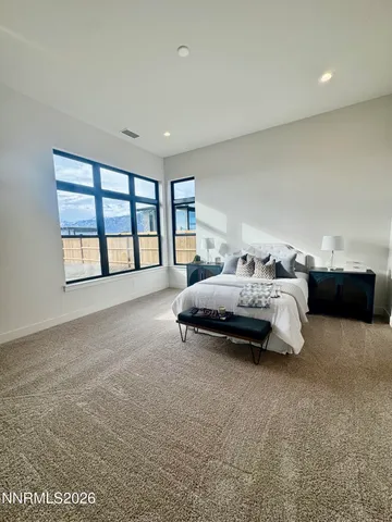 a view of a room with an empty space