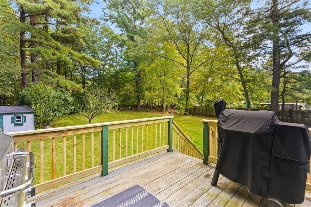 10 Dean Street Freetown, MA 02702 - Photo 22 of 26 a view of a balcony with wooden floor