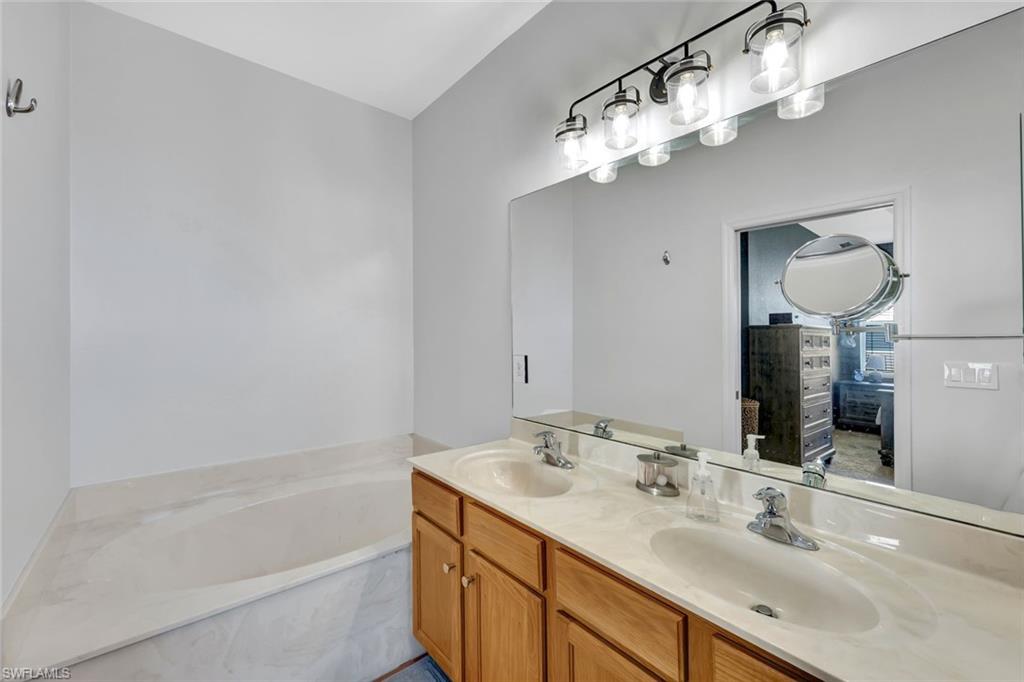 9262 Chestnut Tree Loop Fort Myers, FL 33967 - Photo 8 of 18 Primary En-suite with soaking tub