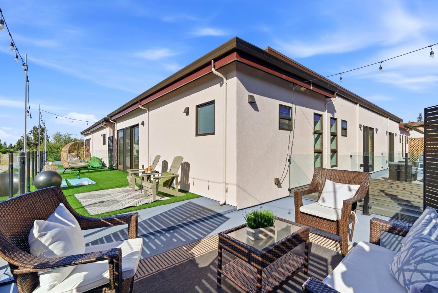 914 Woodside Road Redwood City, CA 94061 - Photo 30 of 39 a backyard of a house with outdoor seating