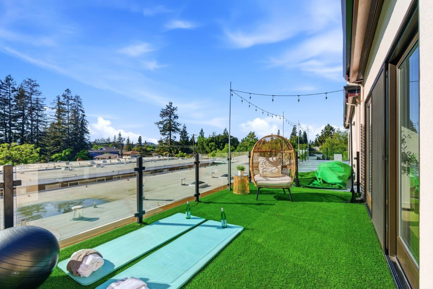 914 Woodside Road Redwood City, CA 94061 - Photo 32 of 39 a view of a garden with an outdoor space
