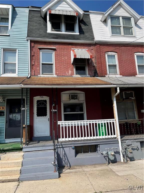 756 South Hall Street Allentown, PA 18103 - Photo 2 of 2 a front view of a building with a porch