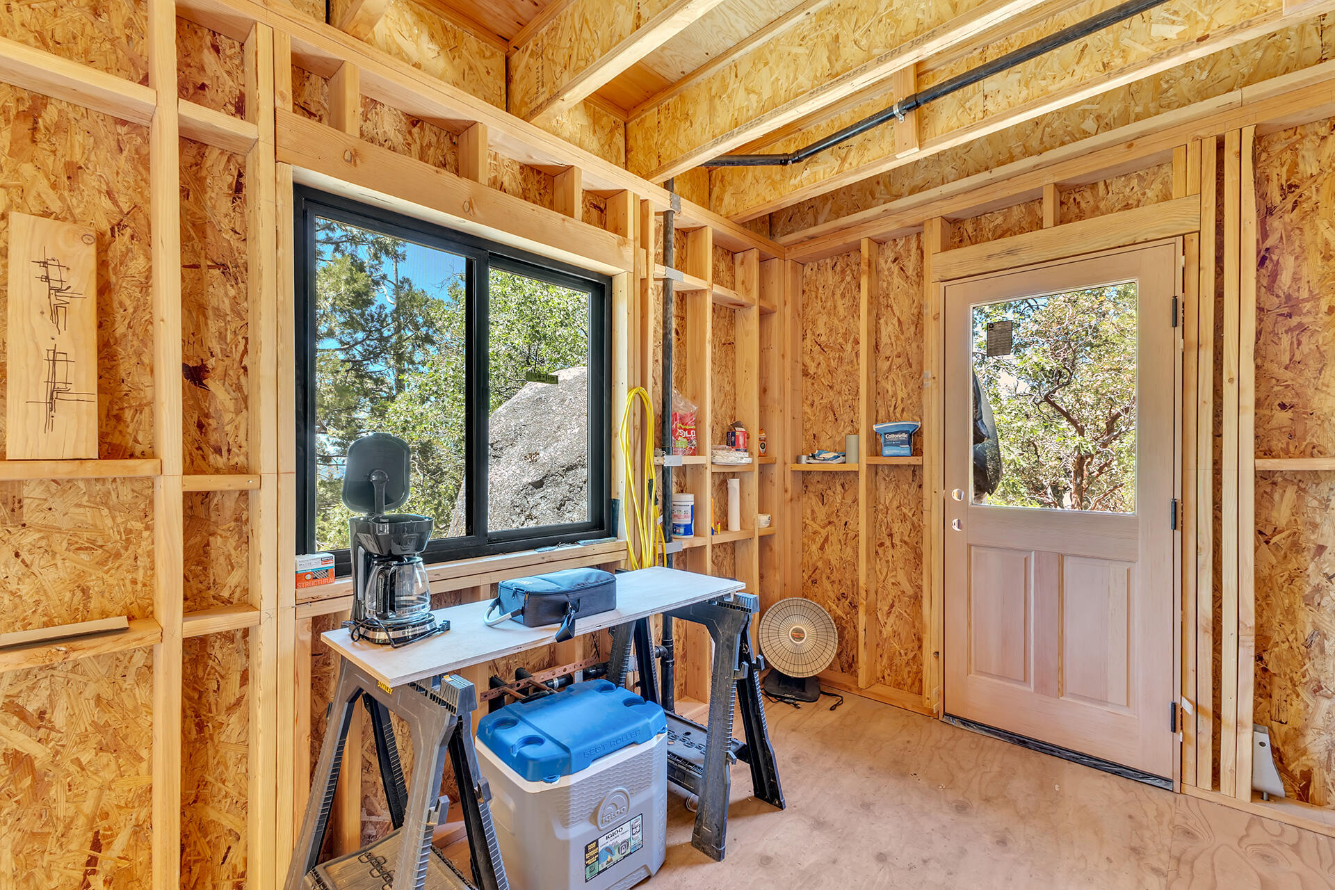 54174 North Ridge Drive Idyllwild, CA 92549 - Photo 19 of 33 a view of an outdoor space with porch and furniture