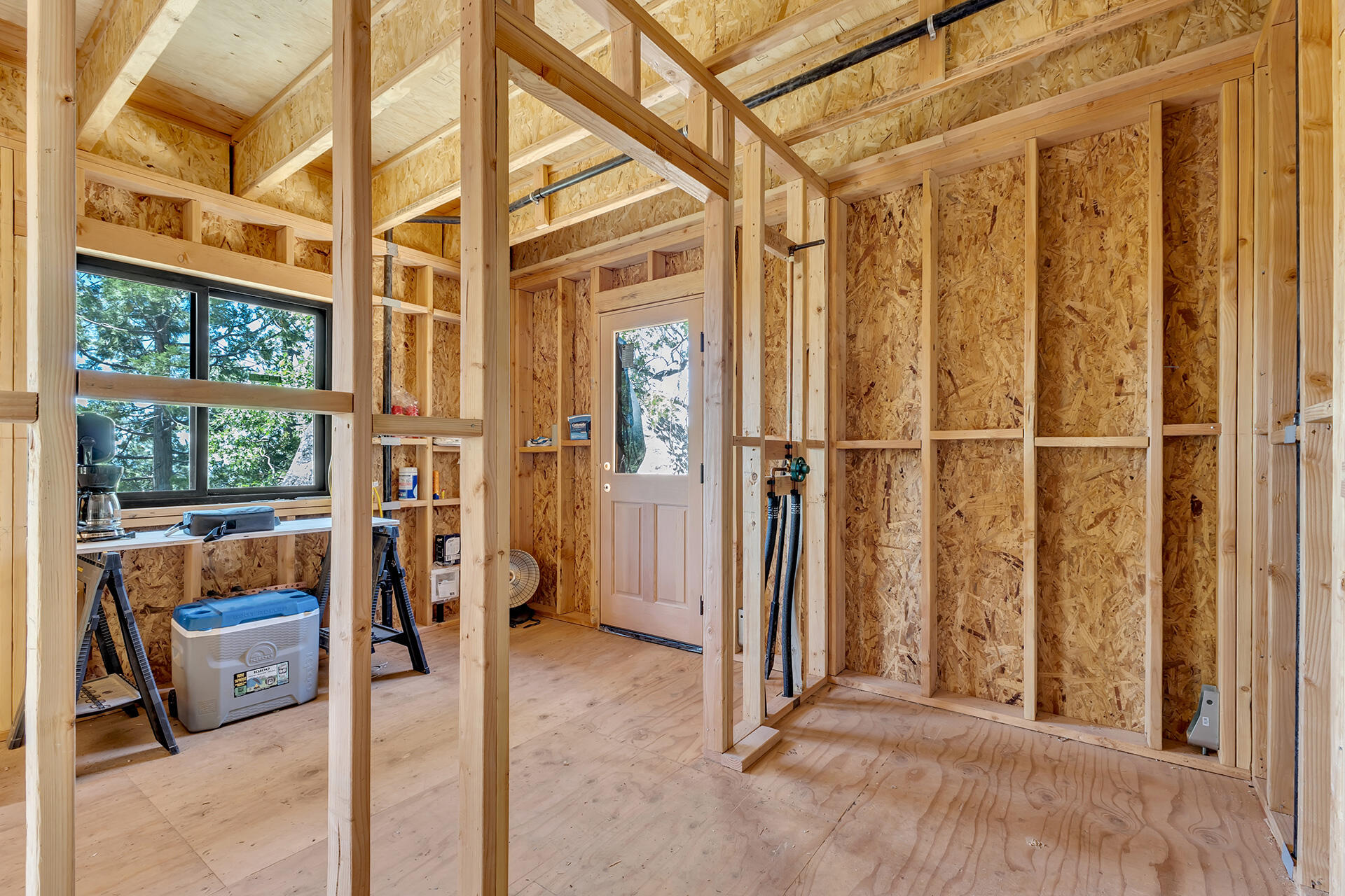54174 North Ridge Drive Idyllwild, CA 92549 - Photo 24 of 33 a view of a balcony with furniture and front door