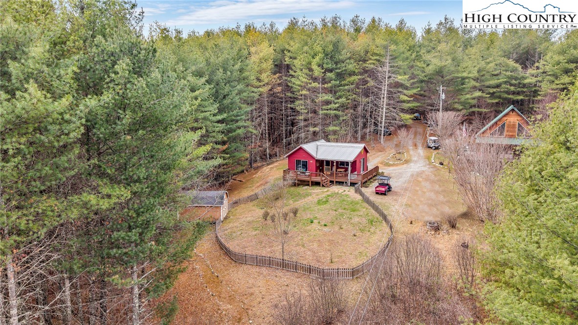 508 Curly Q Drive Crumpler, NC 28617 - Photo 5 of 39 an aerial view of a swimming pool