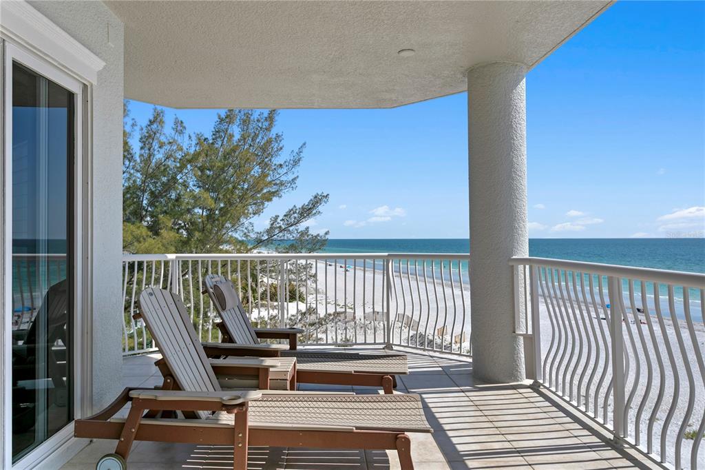 19730 Gulf Boulevard, Unit 400 Indian Rocks Beach, FL 33785 - Photo 14 of 90 a view of balcony with furniture