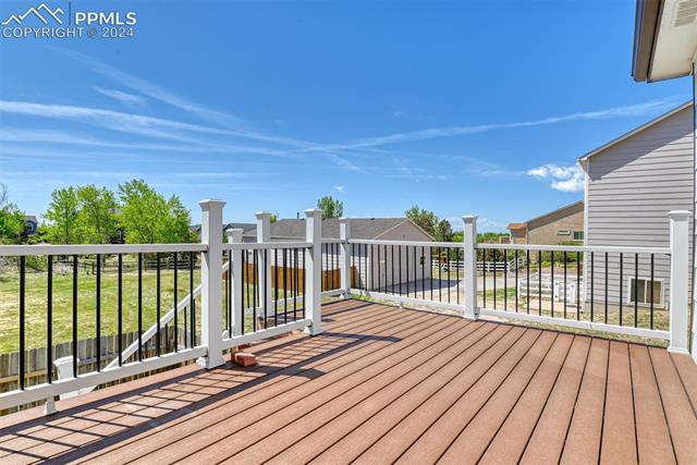 7863 Buschborn Road Peyton, CO 80831 - Photo 47 of 50 View of wooden deck
